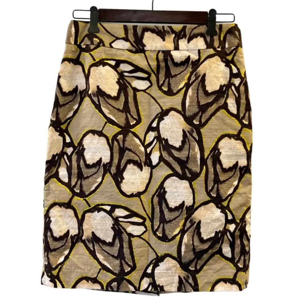 Ann Taylor Women's Floral Skirt Size 4